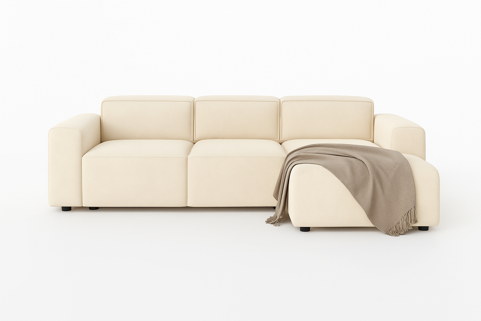 Canapés angle - Morice beige
