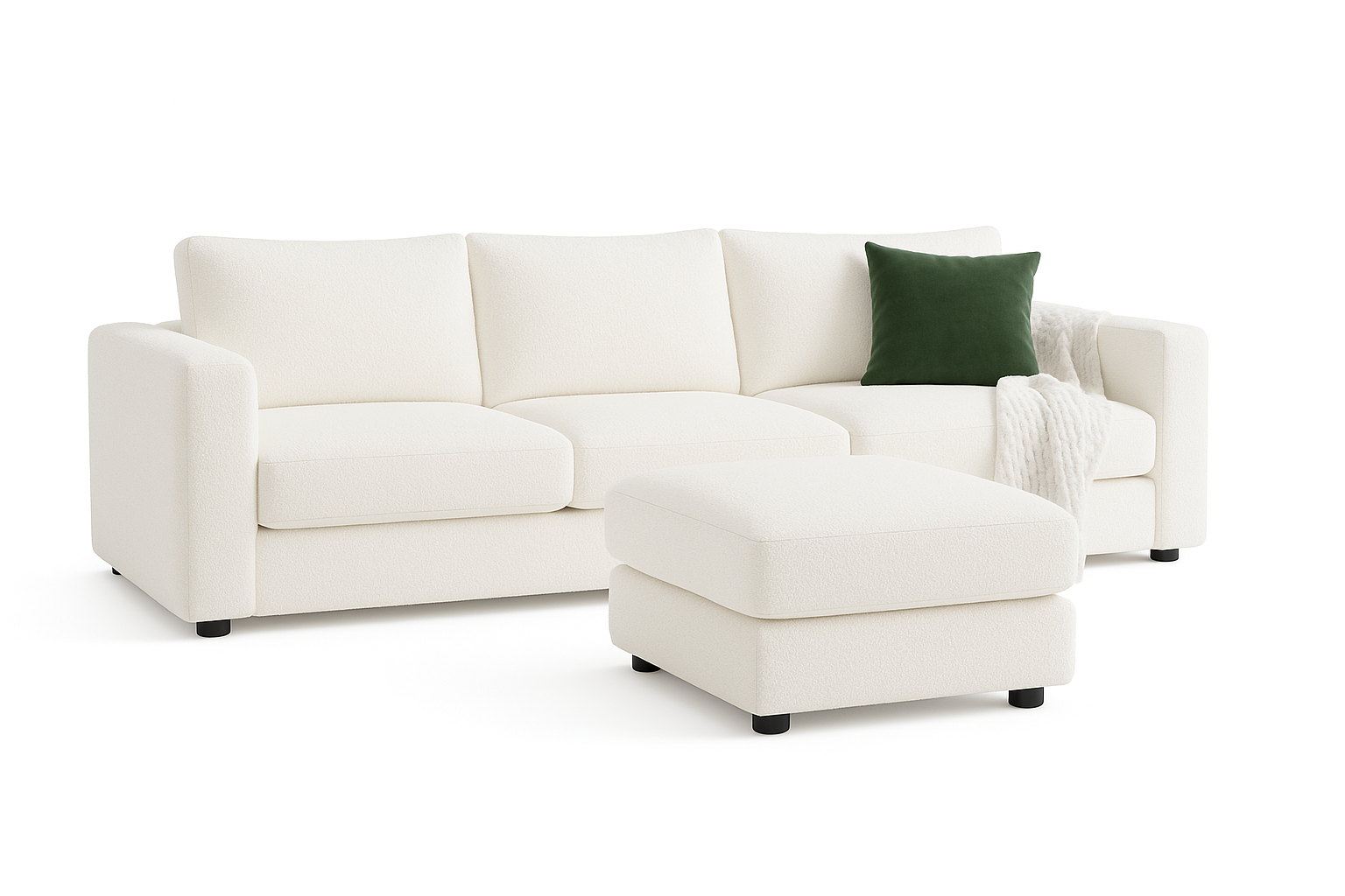 Canapé modulable - Julia 3+1 chenille