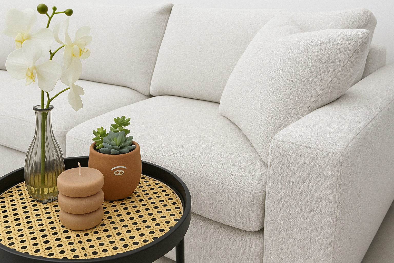 Canapé modulable - Julia 4+1 chenille