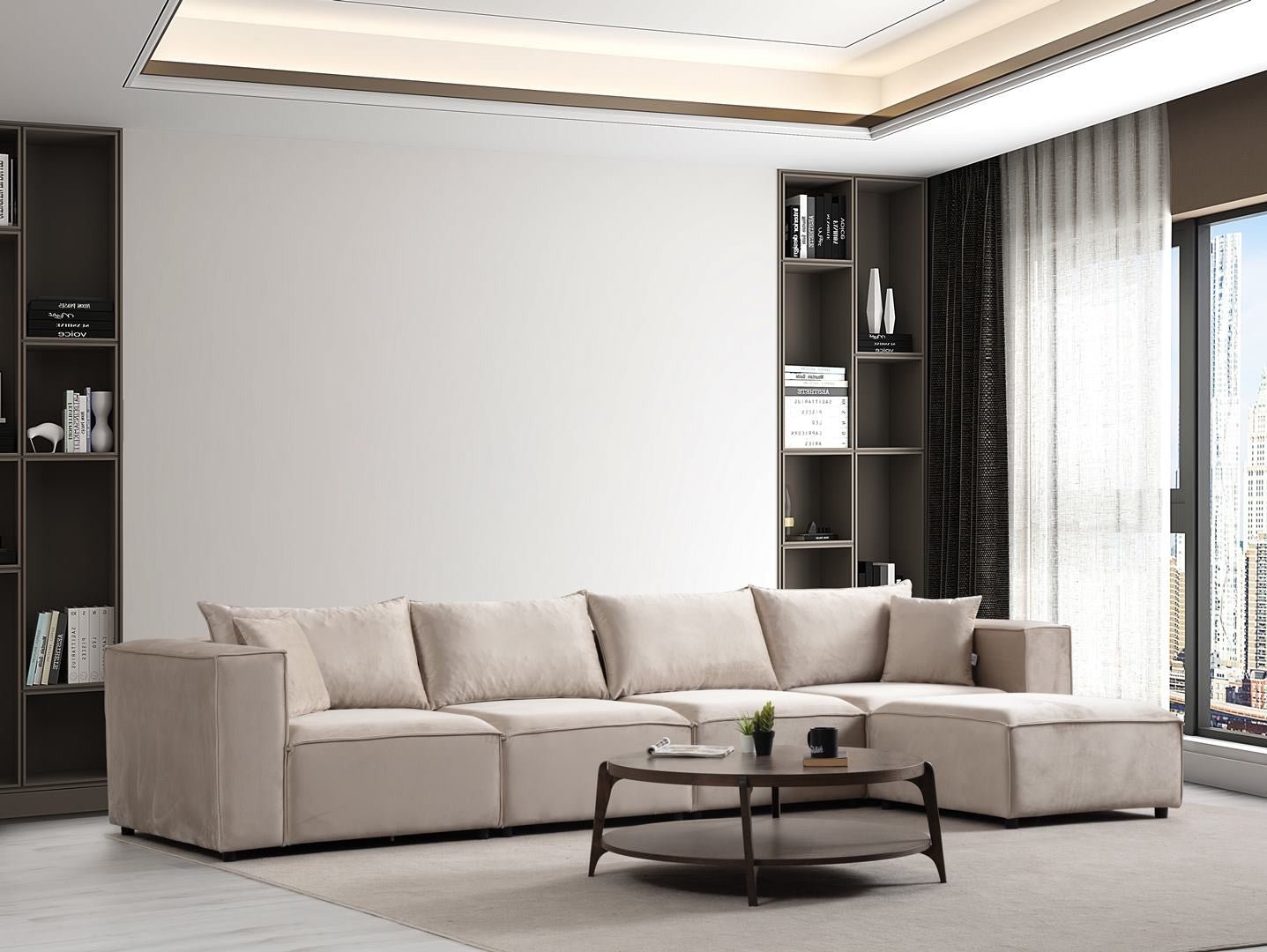 Canapé modulable - Elegance 4+1