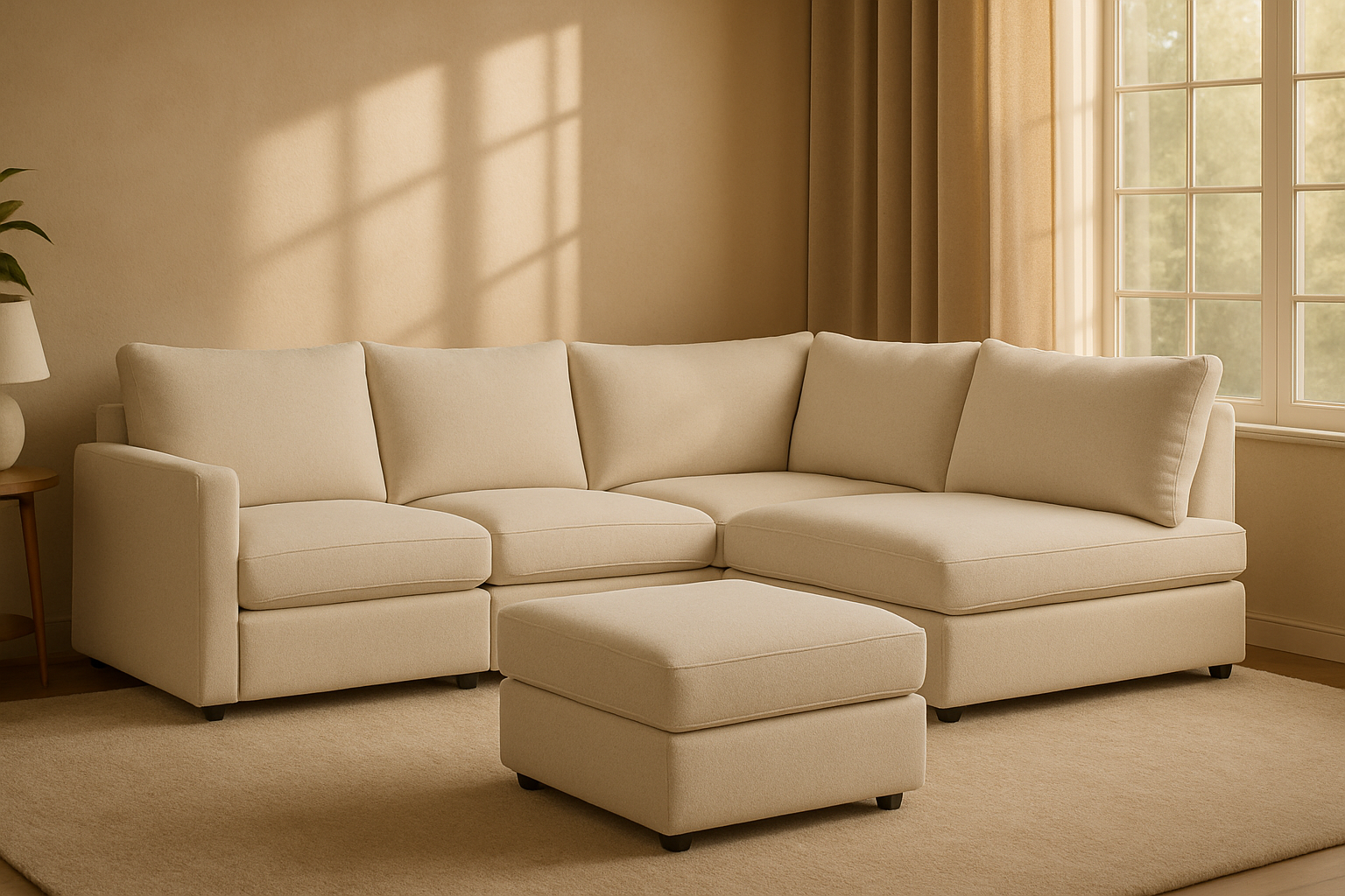 Canapé modulable - Julia 4+1 chenille
