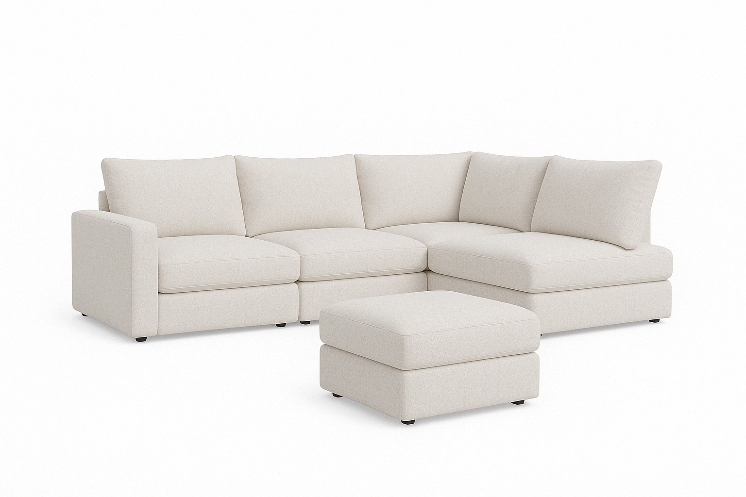 Canapé modulable - Julia 4+1 chenille